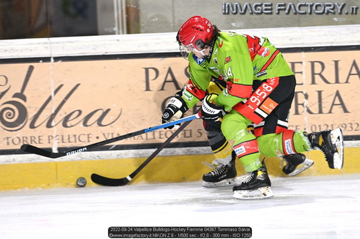 2022-09-24 Valpellice Bulldogs-Hockey Fiemme 04367 Tommaso Salvai